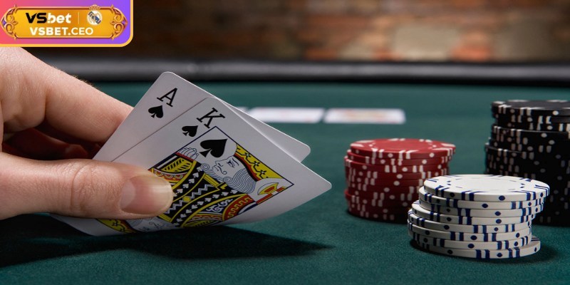 Poker VSBET mang lại không gian trực tiếp với dealer thật